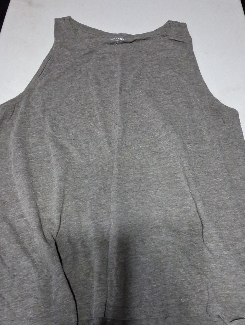 Old Navy Grey Sleeveless Tank Top
